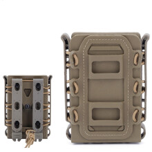 Belt Magazine Pouch 5.56 Softshell Mag Carrier with Belt Clip for 7.62mm Magazines, Durable Tactical Design