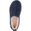 (UK8, Navy) Jasper, Genuine Sheepskin Slipper with Rubber Sole 6
