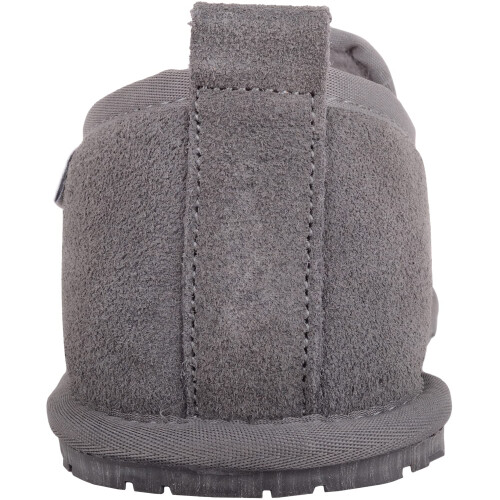(UK8, Grey) Jasper, Genuine Sheepskin Slipper with Rubber Sole 2