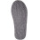 (UK12, Grey) Jasper, Genuine Sheepskin Slipper with Rubber Sole 7
