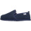(UK8, Navy) Jasper, Genuine Sheepskin Slipper with Rubber Sole 5