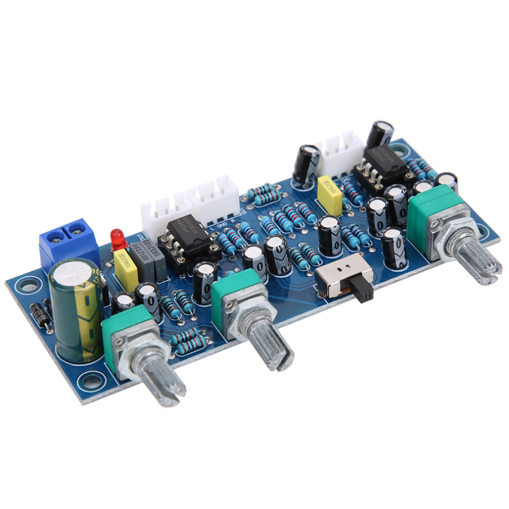 Preamp Board 2.1 Channel Low Pass Filter Subwoofer