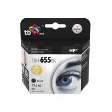 TB Print TBH-655BR, Noir, HP, HP Deskjet Ink Anvantage 3525, 5525, 4615, 4625, 6525, CZ109AE, Jet d'encre, 19,5 ml