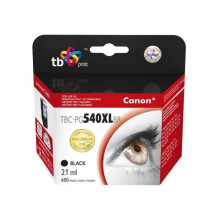 TB Print TBC-PG540XLBR, Noir, Canon, Canon Pixma MG 2140, MG 2150, MG 2250, MG 3140, MG 3150, MG 3250, MG 3255, MG 3550, MG 4140