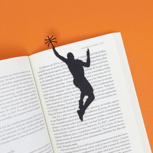 Lesezeichen - BALVI - Slam Dunk - Edelstahl - Leicht - Robust 2