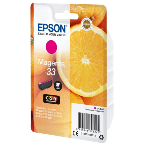 Epson EPSON Cartouche d'encre originale 33 - 4.5 ml - Magenta 1