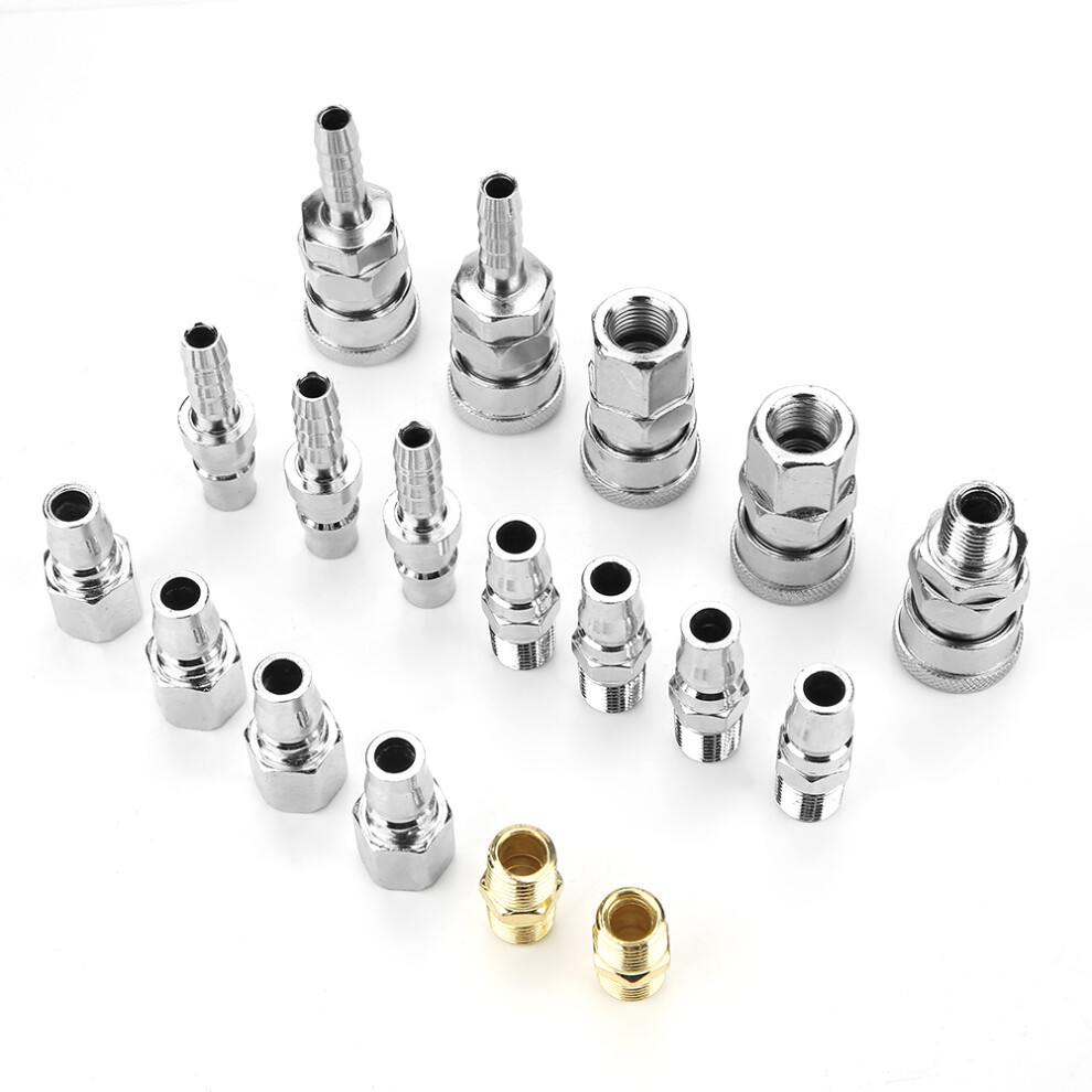 18pcs Line Hose Air Compressor Connector Quick