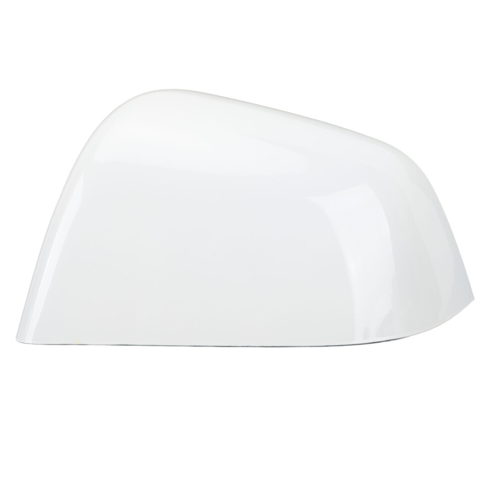 Pearl Side Mirror Cover Exterior Rearview White 8320539778389