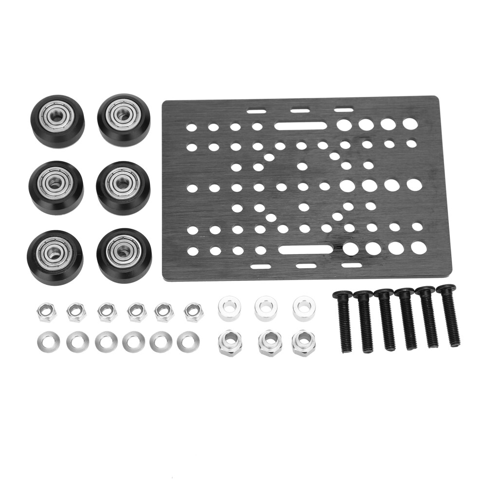 Gantry Plate Slide Build Board Bearing Pully Set