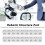 2pcs 3106‑0009‑0072 Robotic Structure Square Beam 15
