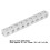 2pcs 3106‑0009‑0072 Robotic Structure Square Beam 14