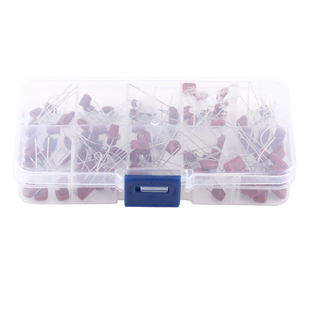 100pcs 10 Valued CBB Polypropylene Film Capacitors
