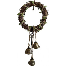 Witch Bell Witch Bell Door Handle Pendant Rattan Wind Chime Witch Pray Crystal Wind Chime Family Room Decoration Extra Large Wind Chimes Outdoor