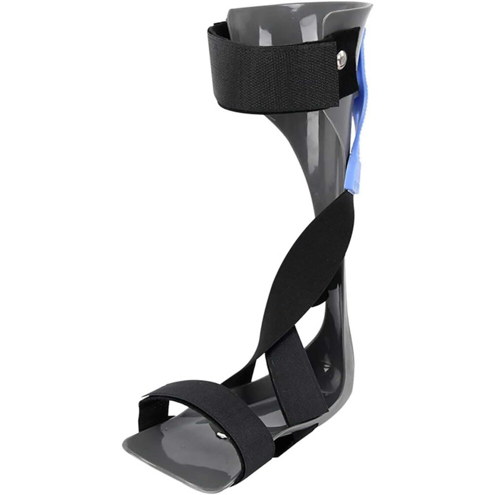 Ankle Foot Orthosis Support Brace for Drop Foot, Adjustable Straps, Nerve Injury Recovery, Walking Shoes Compatibility