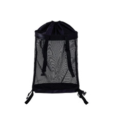 Golf Cart Storage Bag Black, Trolley Rear Storage Bag for Push Pull Golf Carts, Durable Travel Net Bag, Garage Organizer