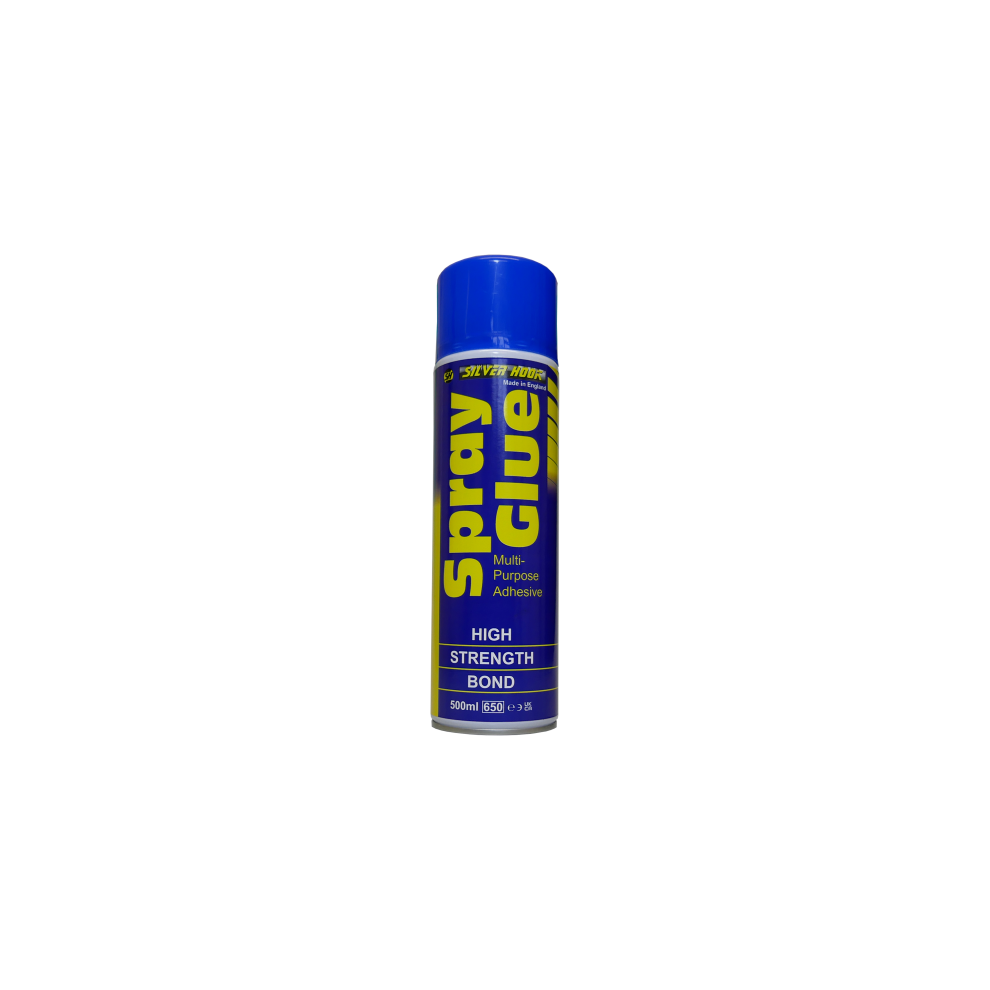 Silverhook Spray Glue Multi-Purpose Adhesive High Strength Bond 500Ml 5036029500127