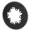 Bicycle Oval Chainring Aluminum Alloy Oval Disc 6