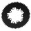 Bicycle Oval Chainring Aluminum Alloy Oval Disc 4