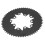 Bicycle Oval Chainring Aluminum Alloy Oval Disc 9