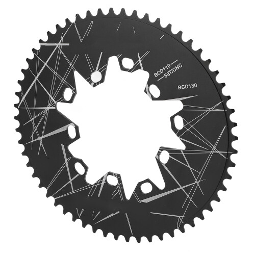 Bicycle Oval Chainring Aluminum Alloy Oval Disc 2