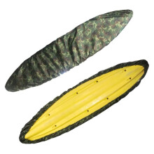 Thickened Kayak Canoe Cover Waterproof Heavy-Duty Outdoor Storage Dust Cover UV Protection for Boats and Kayaks