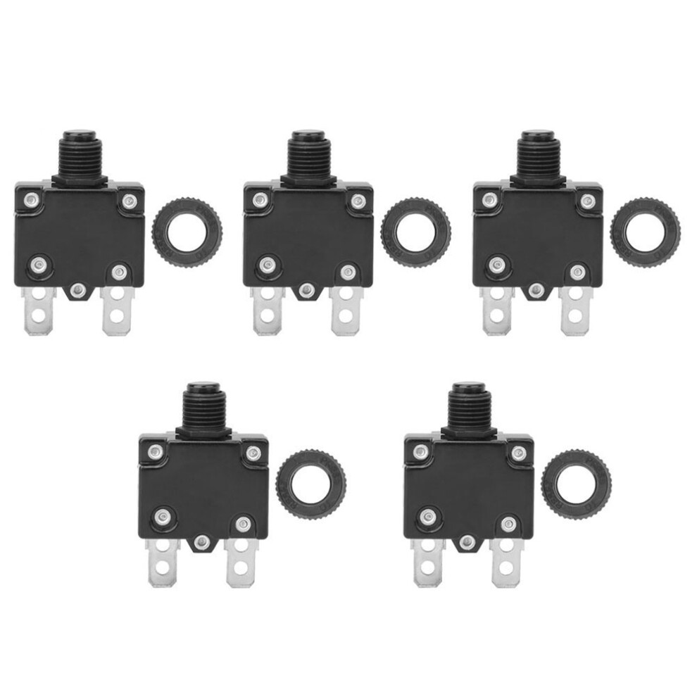 5pcs Air Compressor Circuit Breaker Overload