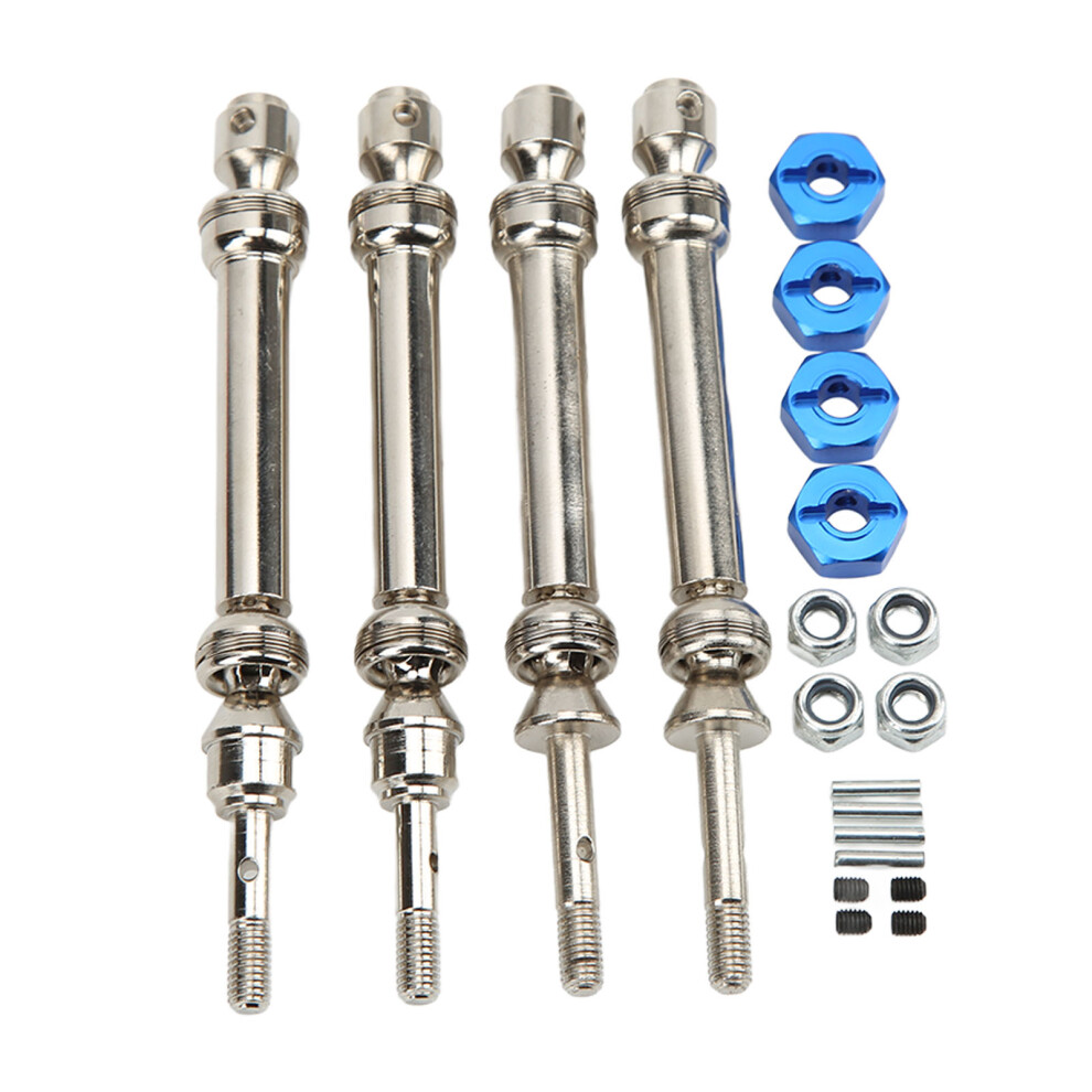 4pcs RC Metal Front and Rear CVD Drive Shaft with-image-OPC-PKB6ZS5-NEW
