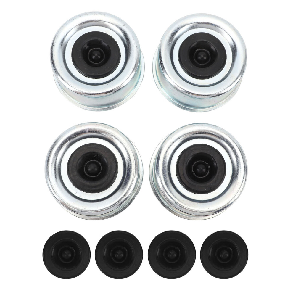 4Pcs Trailer Axle Dust Cap 2.72In Trailer Hub 8320539779935