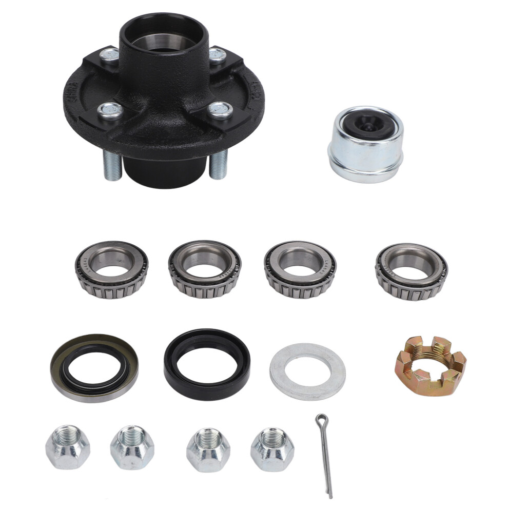 2000 Lbs 4 On 4In Trailer Hub Kit Stable High Load 8320539779997