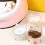 Ceramic Cat Feeder Elevated Bowls with Stand 15 Tilted Neck Protection Backflow Prevention Pink 5