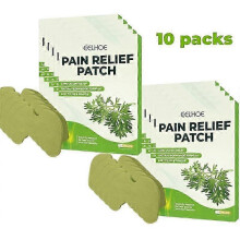 100pcs Wormwood Pain Relief Patch, Knee Pain Paste Wormwood Sticker,relieving for Back And Neck Pain