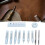 Eyelet Die Punch Tool Hole Set Snap Rivet Setter 11