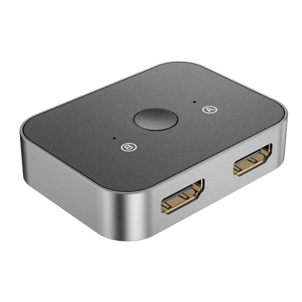 Hdtv Switcher 8K@60Hz Bidirectional Splitter 2 In 1 Out/1 In 2 Out For Game Consoles And Desktop Monitors 6447073382918