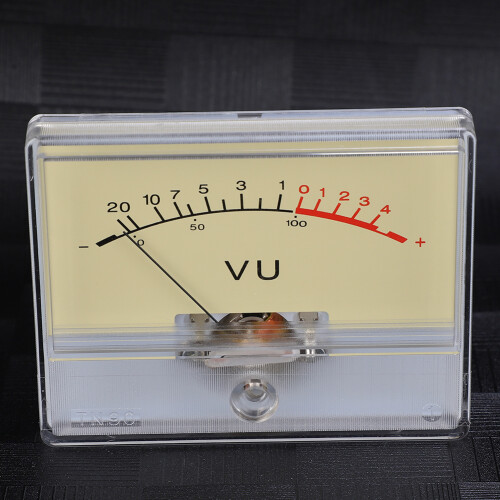 Hochpräziser DB-Level-VU-Meter-Header mit Glühbirne, Modell TN-90-8735
