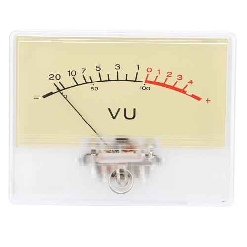 Hochpräziser DB-Level-VU-Meter-Header mit Glühbirne, Modell TN-90-8735 1