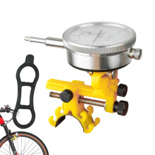 Dial Indicator Gauge Set for Wheel Alignment, Precision Adjustment Tool for Bicycle Frames and Repair | Durable Trimming Frame