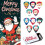10 Pcs Guitar Picks Storage Box Merry Christmas Pattern Guitar Pick 5