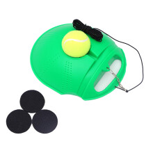 Tennis Trainer Rebounder Portable Self-Practice Equipment with Green String Ball Trainer for Efficient Rebounds