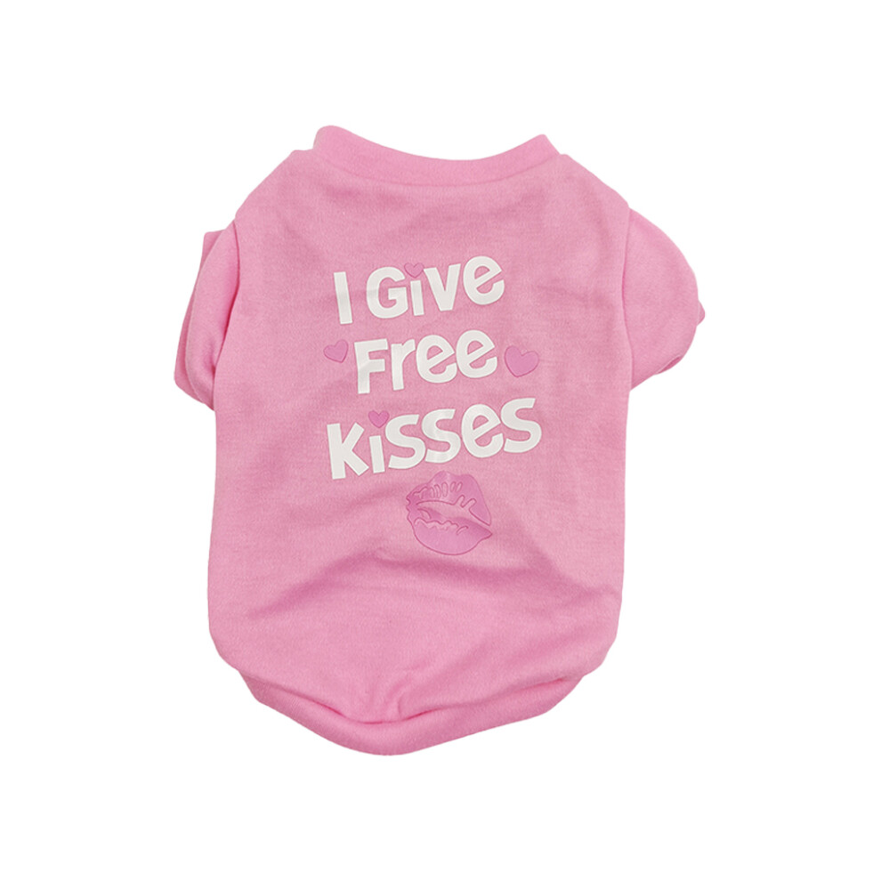 (Pink, L) Pets Clothes Pet Coats Eye-catching Dogs Shirts Fashionable Multi-size-image-OPC-PKB76J7-NEW