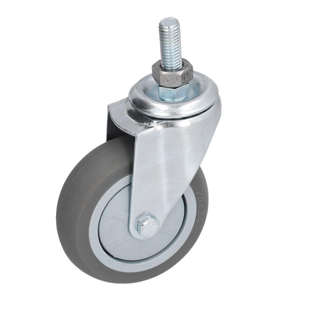 Caster Wheels 3 in PVC Durable Wearproof Strong