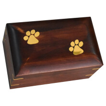 Memorial Pet Urn Photo Frame for Cat Ashes Engravable Keepsake Box Compact Design for Personal Remembrance