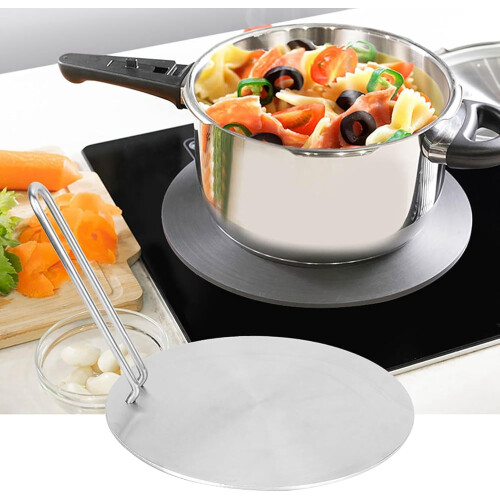 Heat Diffuser Plate 20cm for Induction Cooktop, Electric Cooker, Stovetop Kitchen, Compatible Cookware 2