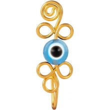 Nose Clip  Non-Piercing Ring Nose Cuff  Devil Nose Ring  New Septum Nose Clip  Nonperforated Fake Piercing Body Jewelry Lake Blue