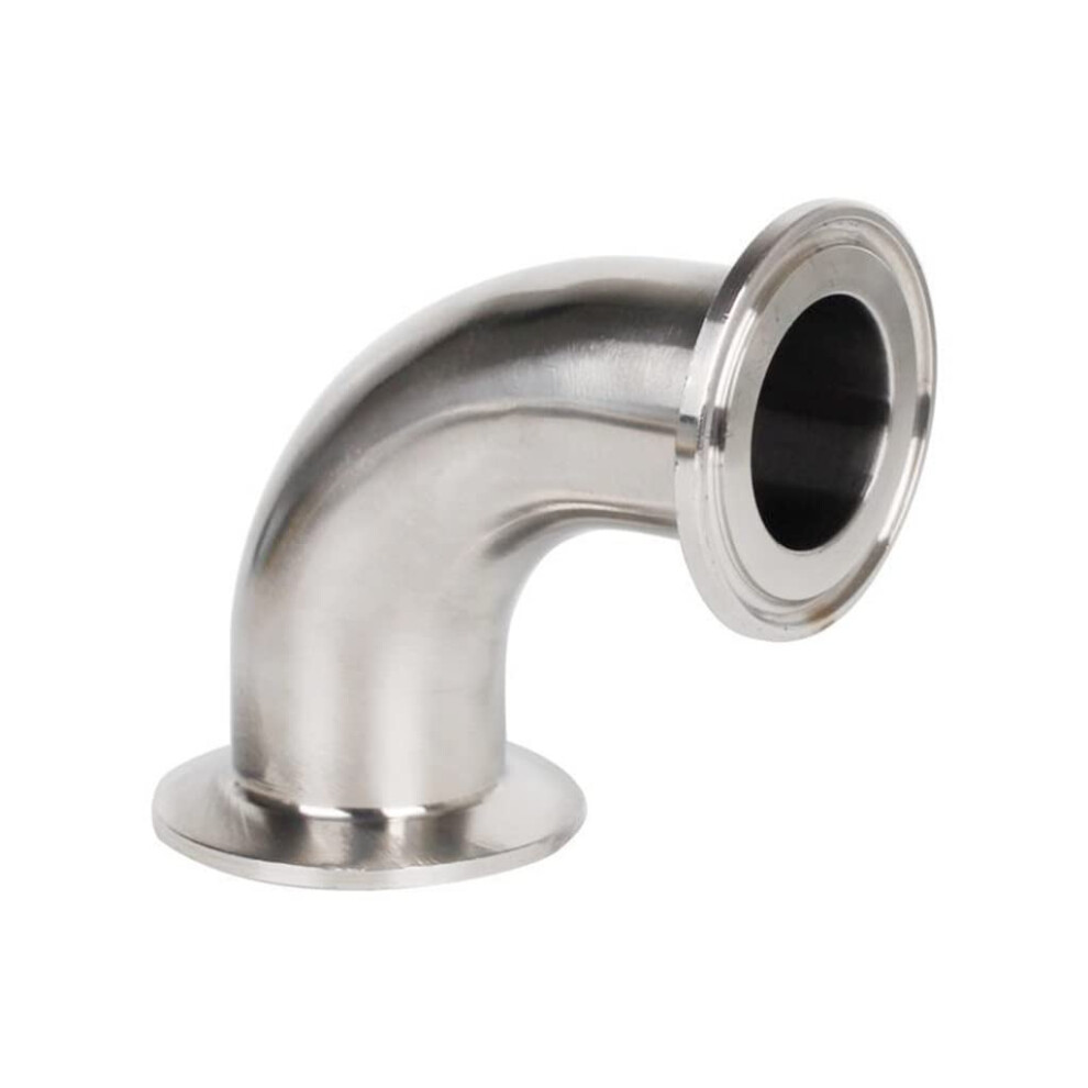 Elbow Connector 90 Degree Stainless Steel 304, 3/4" To 4" Od Sanitary Tri Clamp Fitting For Homebrew Ferrule 64" 6447073386503