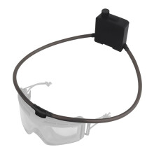 Goggles Defogger Glasses Defog Fan Kits with Rubber Seal for Outdoor Off-Road Motorcycle Riding, Adjustable Size, Durable Material