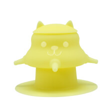 Silicone Baby Bottle For Small Animals With Multiple Nipple Sizes And Secure Suction Base, Yellow, 50ml Feeding Bottle