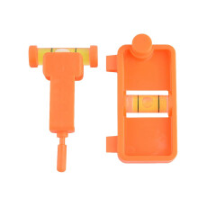 Archery Level Compound Bow Tuning Mounting String Level Combo with Plastic Arrow Nock, Orange Hunting Accessory
