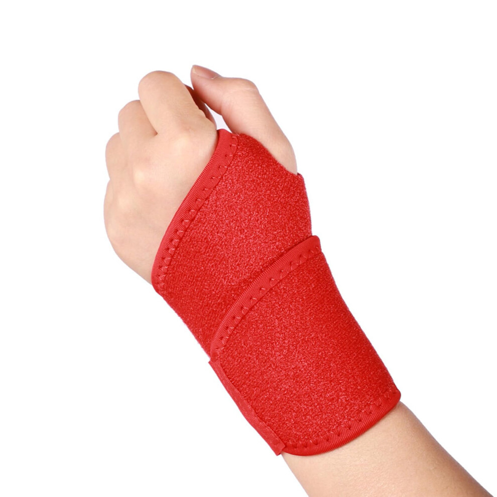 Wrist Brace Compression Wrap Adjustable Breathable Elastic for Fitness Basketball Adjustable Size Support Strap