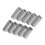 10pcs Long Rod Nut Hex Hexagonal Sleeve Nut 10
