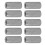 10pcs Long Rod Nut Hex Hexagonal Sleeve Nut 9